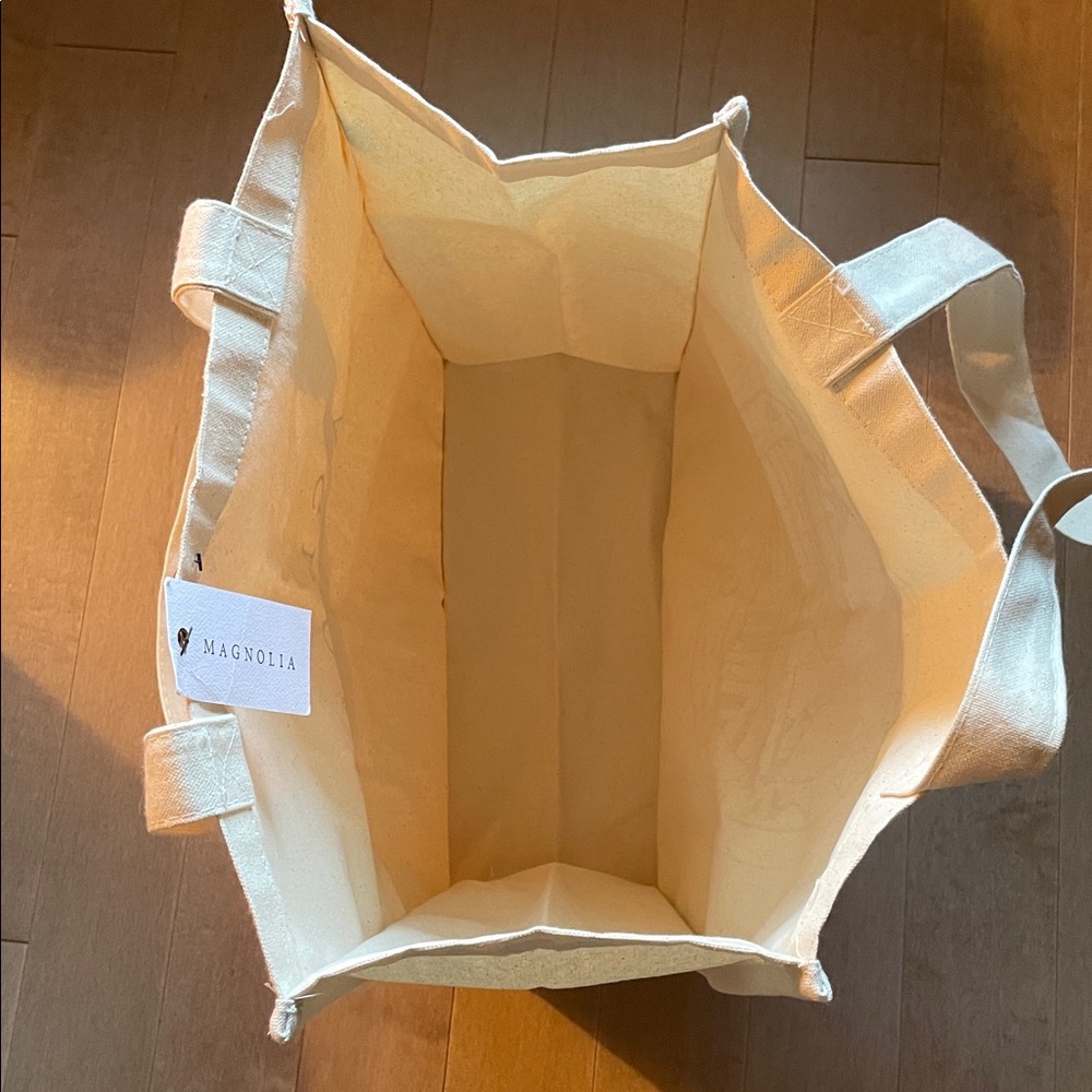 Magnolia Beige Canvas Tote NWT from Waco TX Store! - Picture 6 of 6